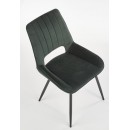 Стул HALMAR K404 темно-зеленый/черный